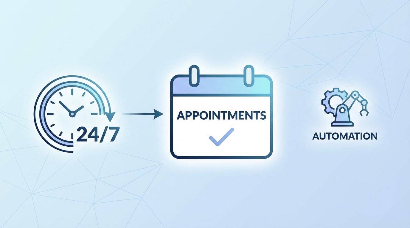 How to Automate 24/7 Appointment Booking with Tools Like Calendly