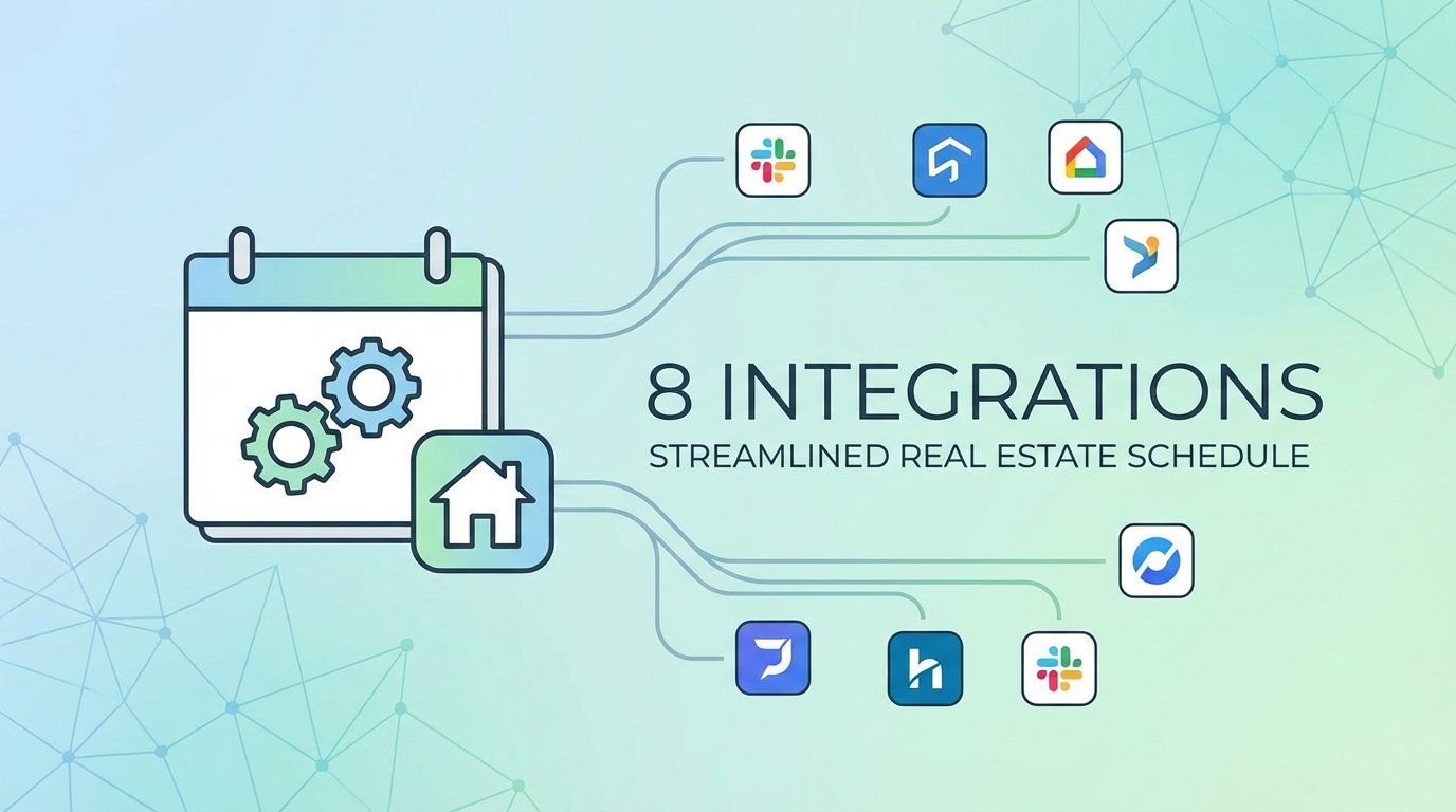 8 Calendar Integrations That Streamline Your Real Estate Schedule