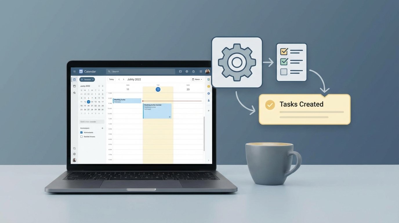 Problem: Missed Follow-Ups? Automate Task Creation After Meetings
