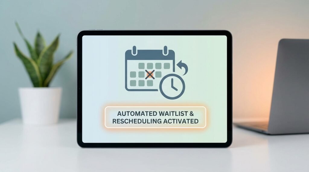 Problem: Late Cancellations? Automated Waitlist and Rescheduling