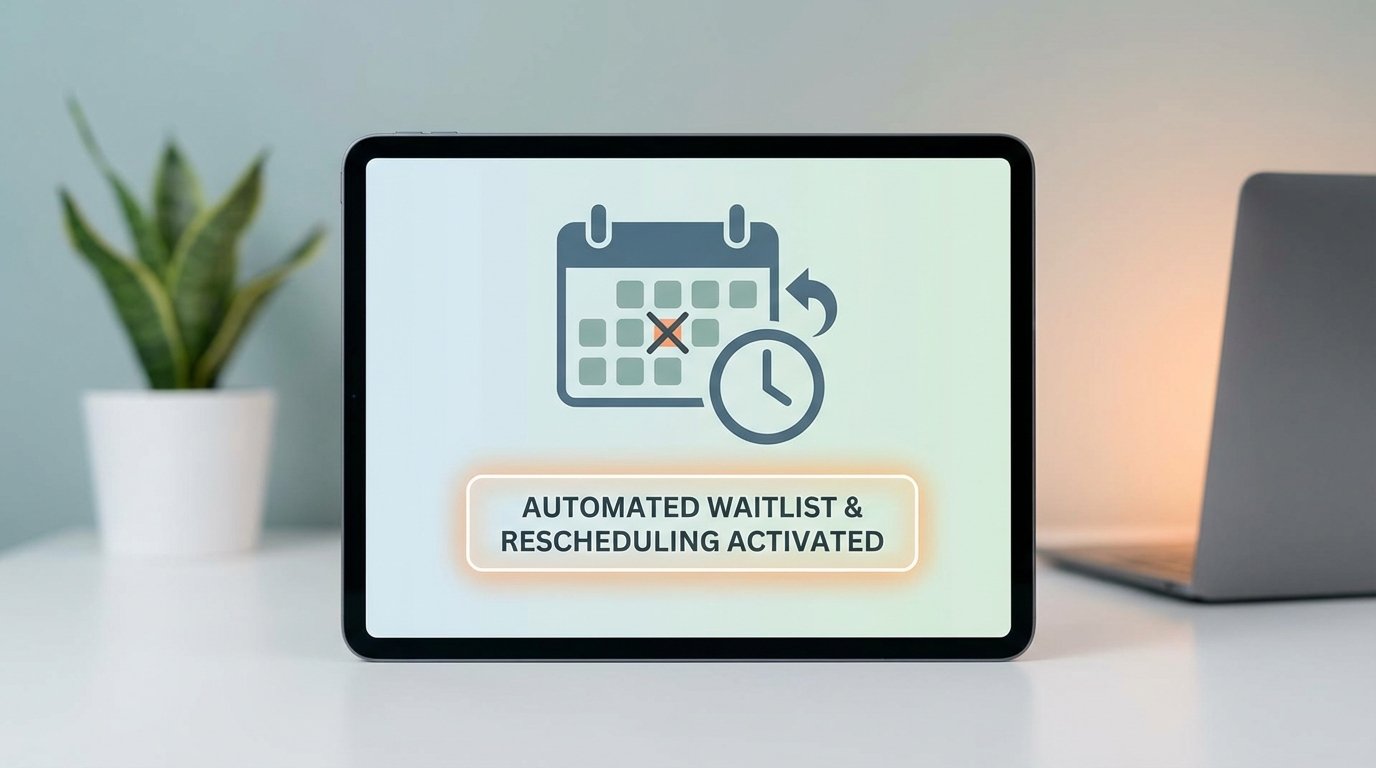 Problem: Late Cancellations? Automated Waitlist and Rescheduling