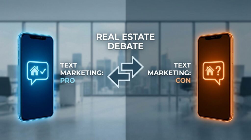 Should Real Estate Agents Embrace Text Marketing? A Debate