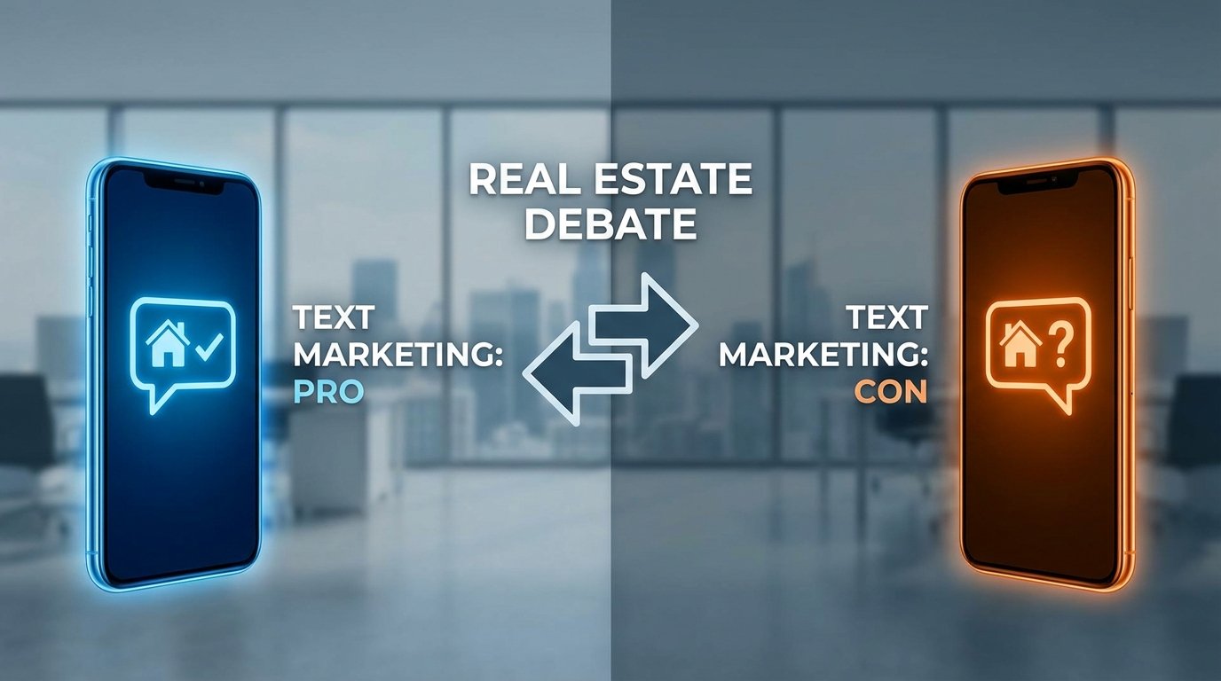 Should Real Estate Agents Embrace Text Marketing? A Debate