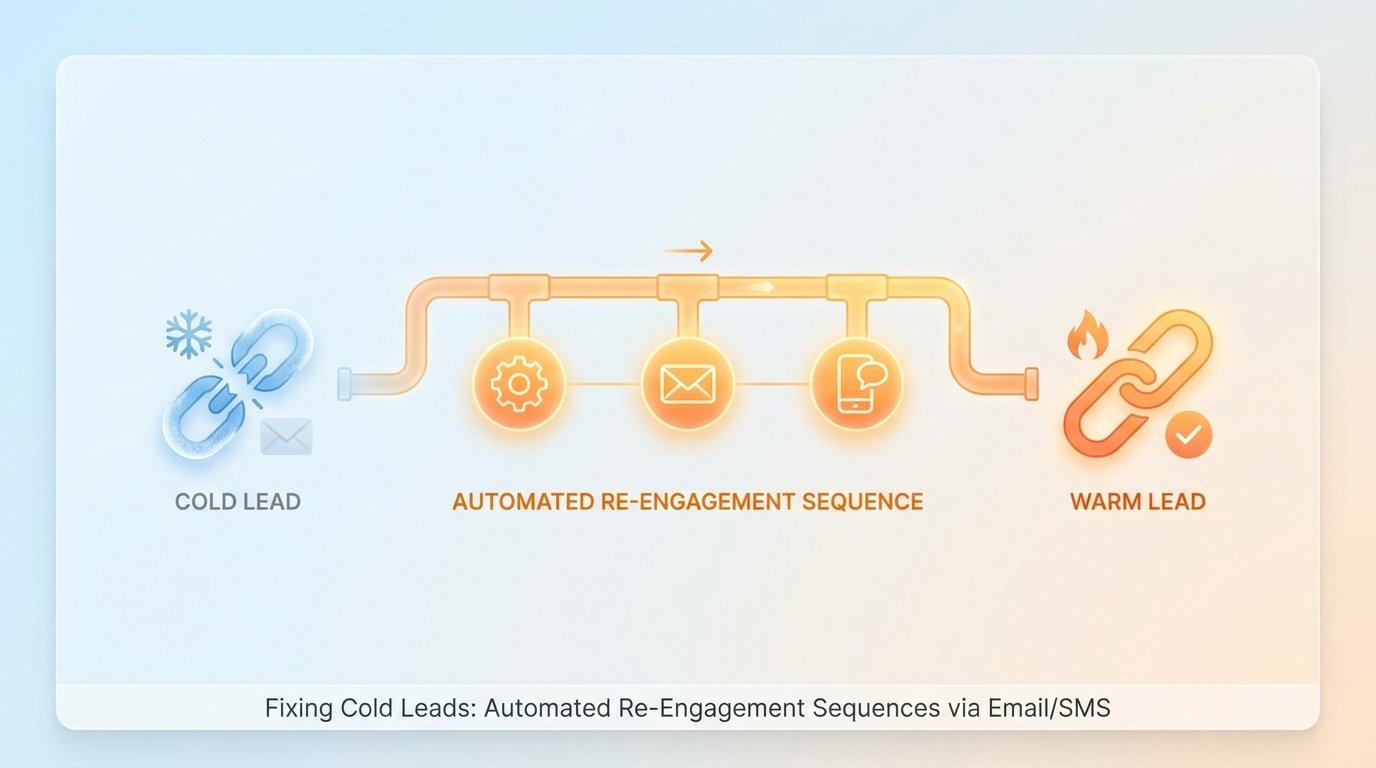 Fixing Cold Leads: Automated Re-Engagement Sequences via Email/SMS