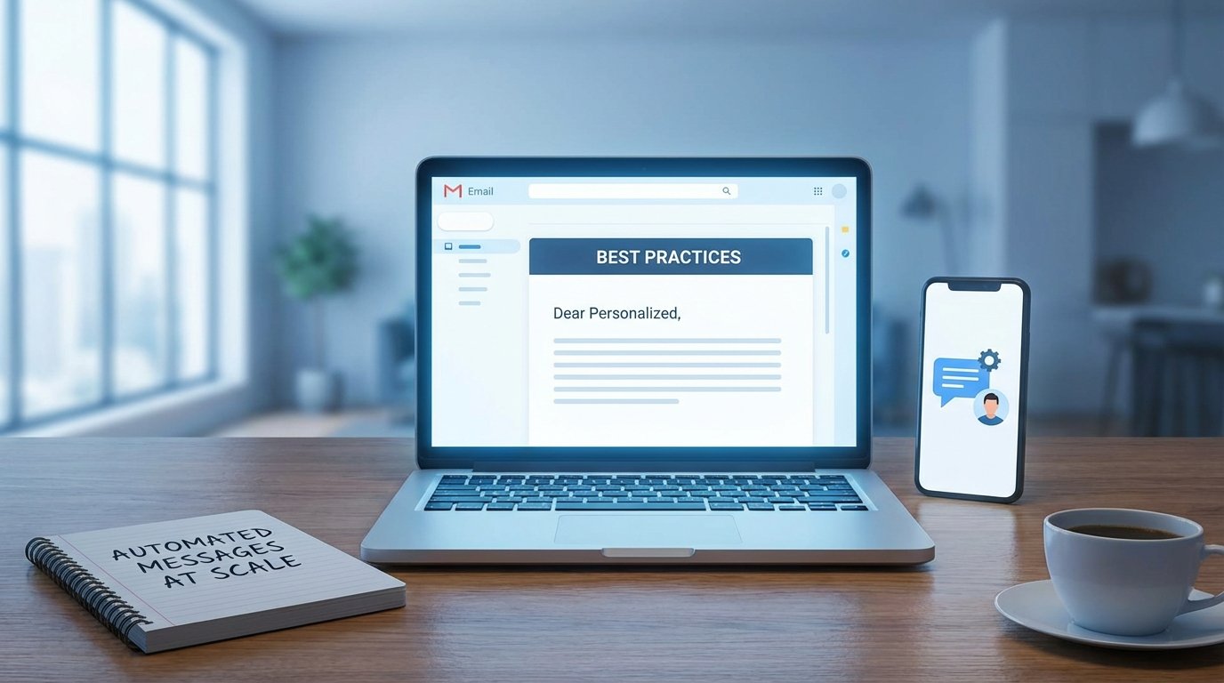 Best Practices for Personalizing Automated Messages at Scale