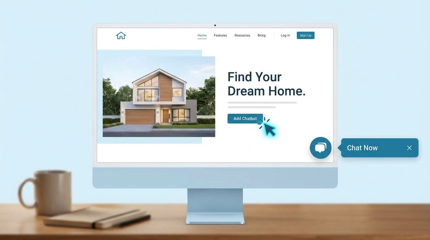 How to Add a Chatbot to Your Real Estate Website