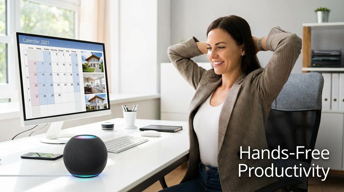 How Realtors Can Use Voice Assistants for Hands-Free Productivity