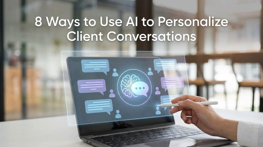 8 Ways to Use AI to Personalize Client Conversations