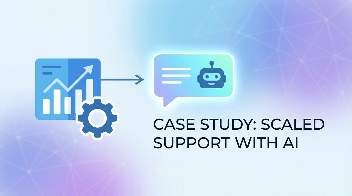 Case Study: How a Brokerage Scaled Support with AI Chatbots