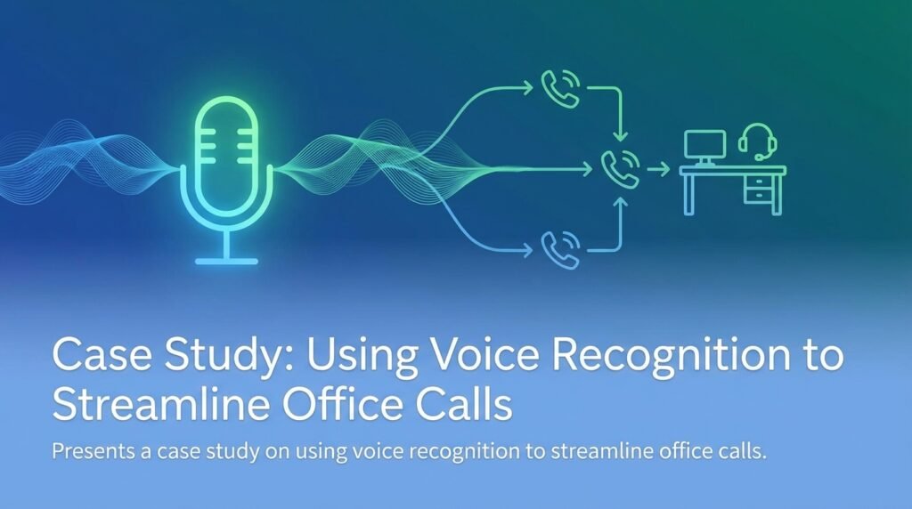 Case Study: Using Voice Recognition to Streamline Office Calls