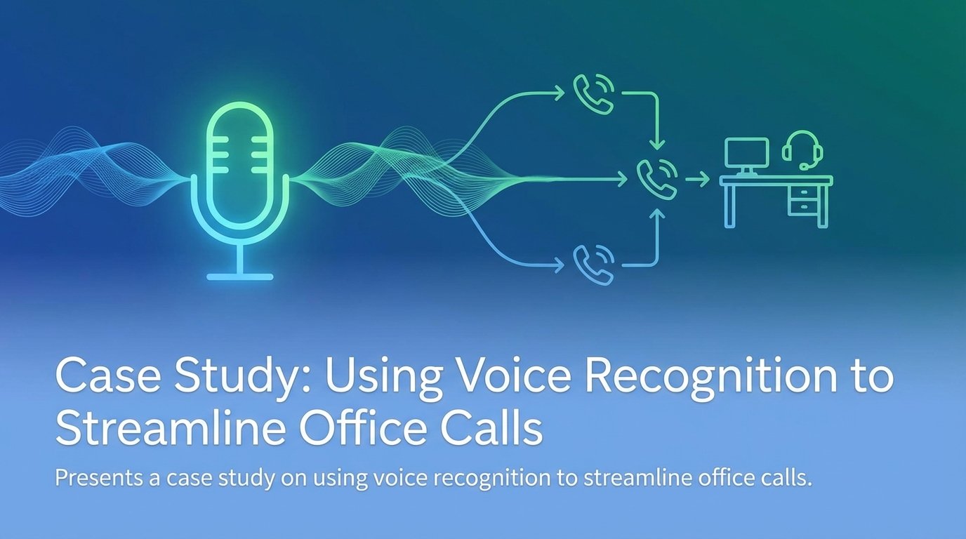 Case Study: Using Voice Recognition to Streamline Office Calls