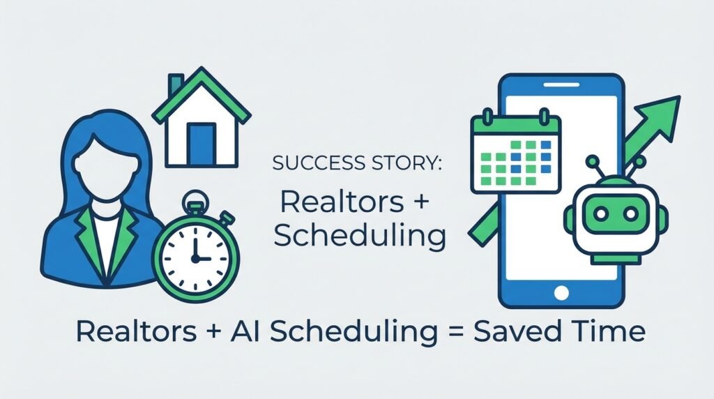 Success Story: Realtors Using AI Scheduling Assistants to Save Time