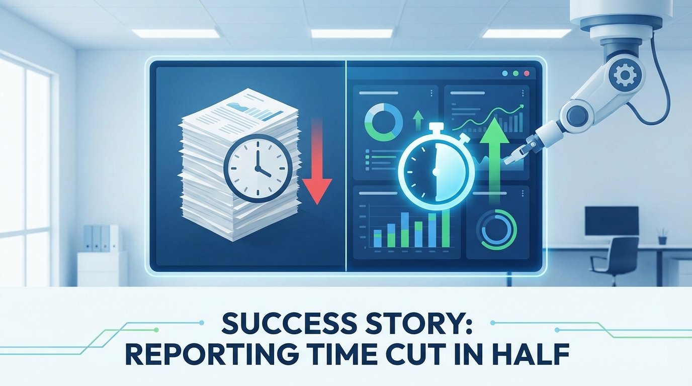 Success Story: Agency Cuts Reporting Time in Half with Automation