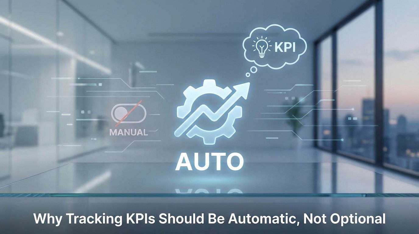 Why Tracking KPIs Should Be Automatic, Not Optional