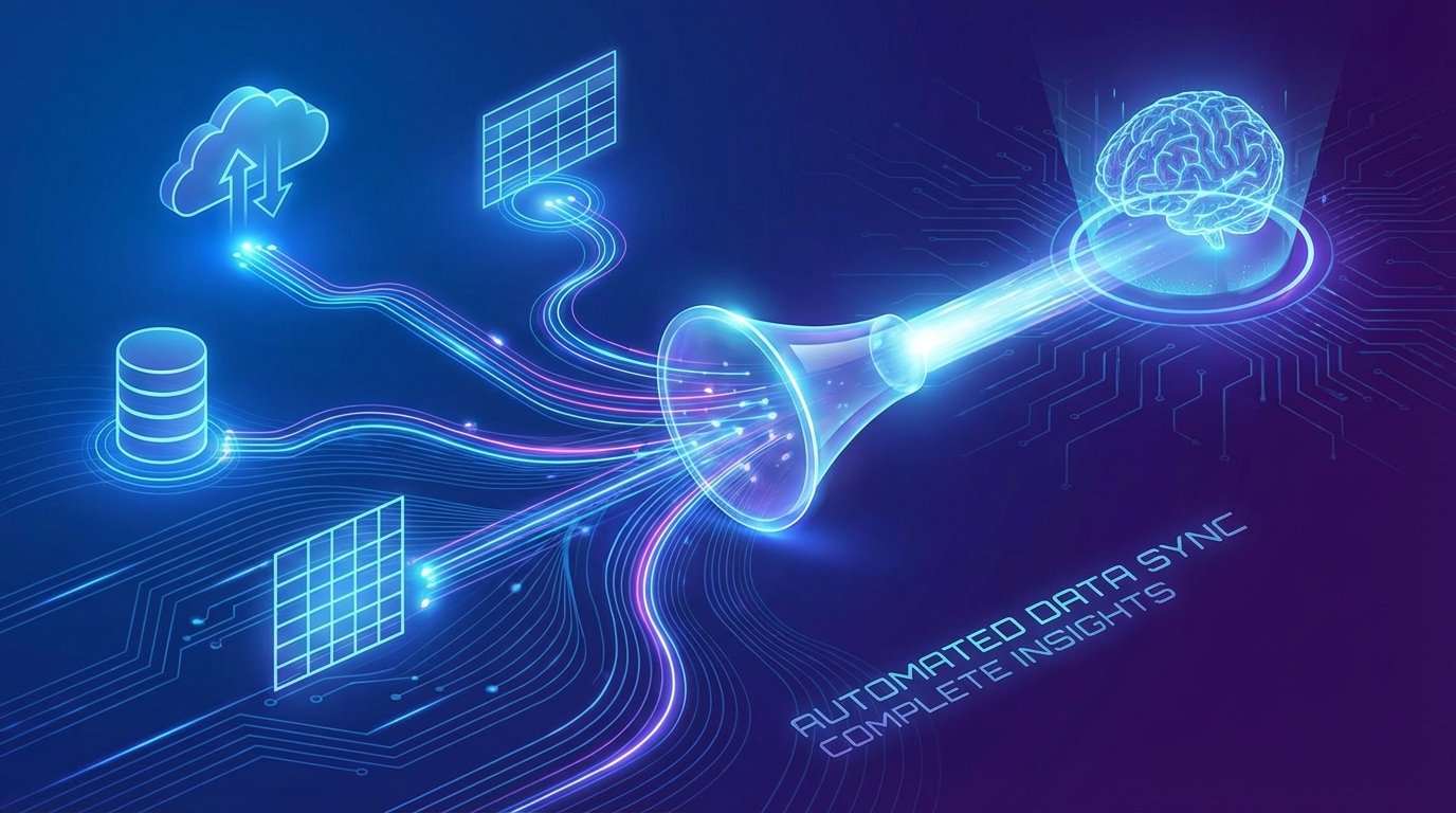 Solution: Automatically Sync Data from Multiple Sources for Complete Insights
