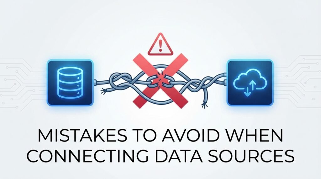 Mistakes to Avoid When Connecting Data Sources