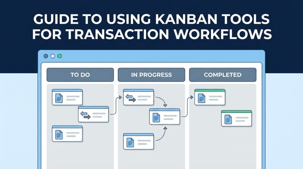 Guide to Using Kanban Tools for Transaction Workflows