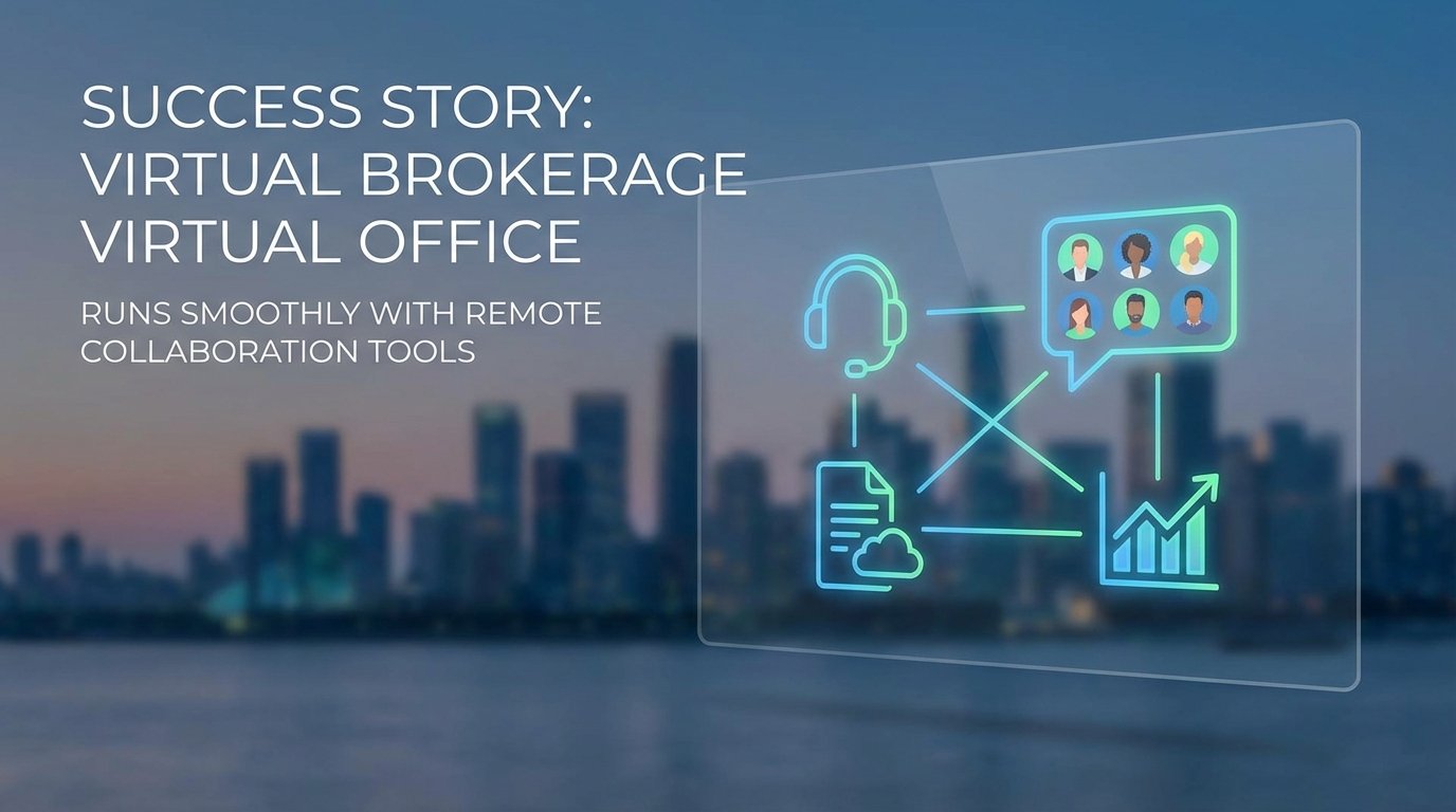 Success Story: Virtual Brokerage Runs Smoothly with Remote Collaboration Tools