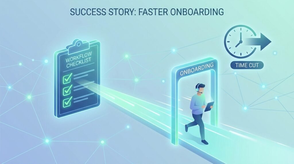 Success Story: How Workflow Checklists Cut Onboarding Time for New Agents