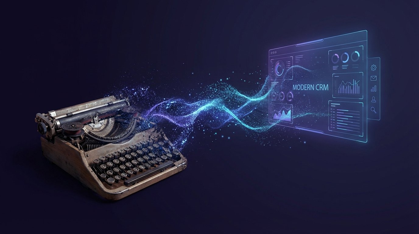 Why Manual Data Entry in CRMs Is a Thing of the Past