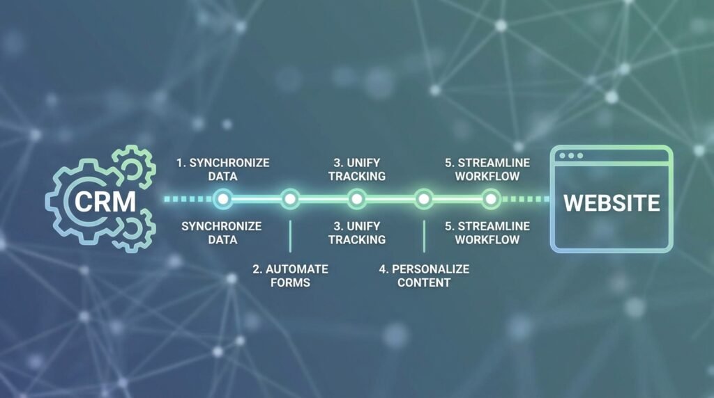 5 Integration Tips for Connecting Your CRM and Website