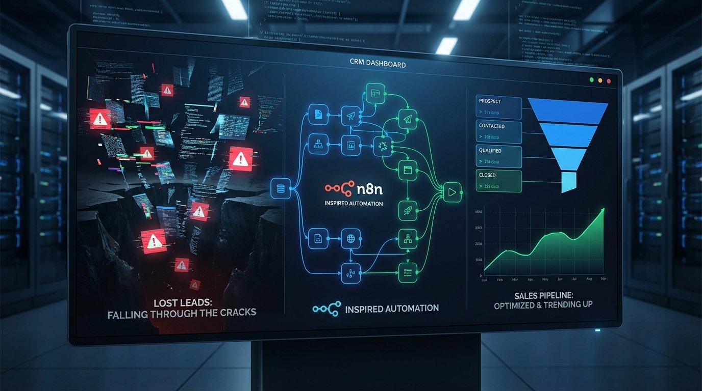 Problem: Leads Falling Through the Cracks? Solution: CRM Workflow Automation