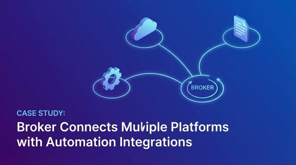 Case Study: Broker Connects Multiple Platforms with Automation Integrations