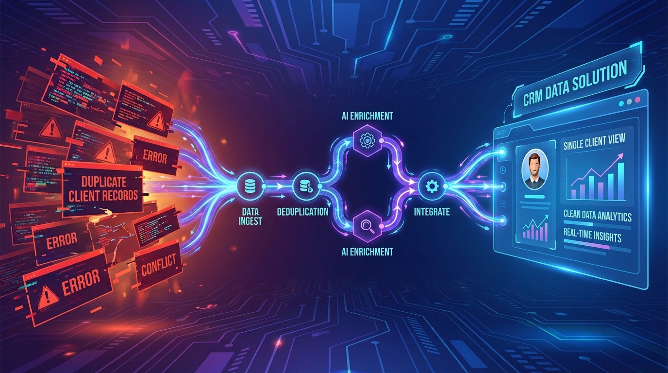 How to Solve Duplicate Client Records with CRM Sync Tools