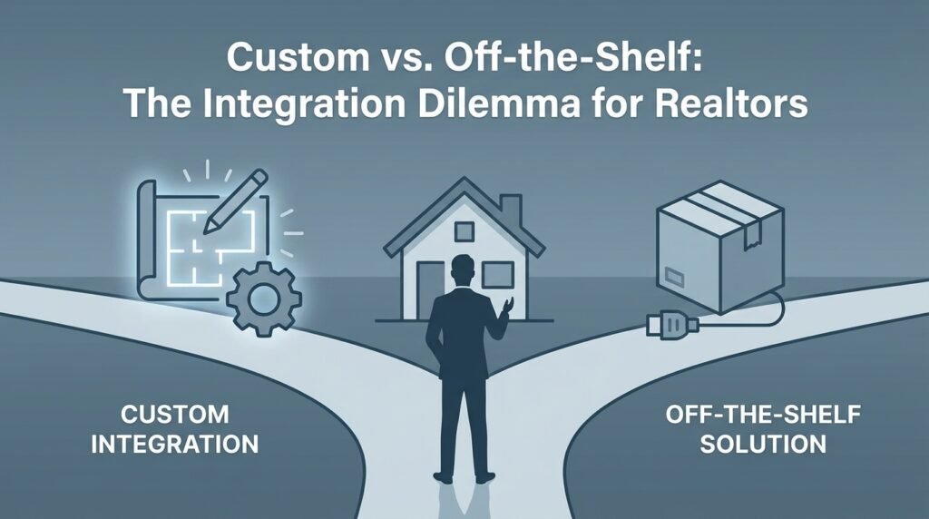 Custom vs. Off-the-Shelf: The Integration Dilemma for Realtors