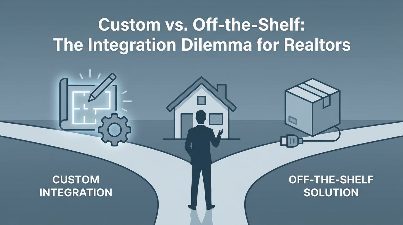 Custom vs. Off-the-Shelf: The Integration Dilemma for Realtors