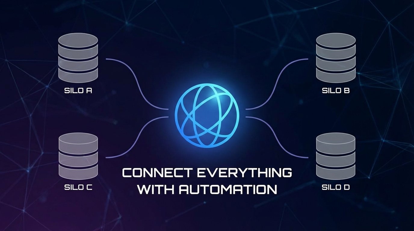 Problem: Data Silos? Solution: Connect Everything with Automation