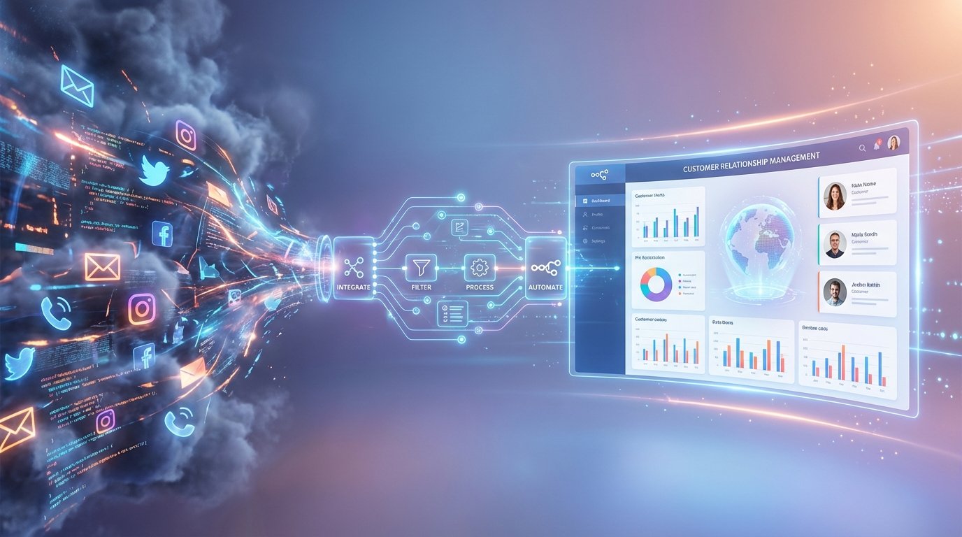 Avoiding CRM Chaos: Automating Data Collection from Multiple Channels