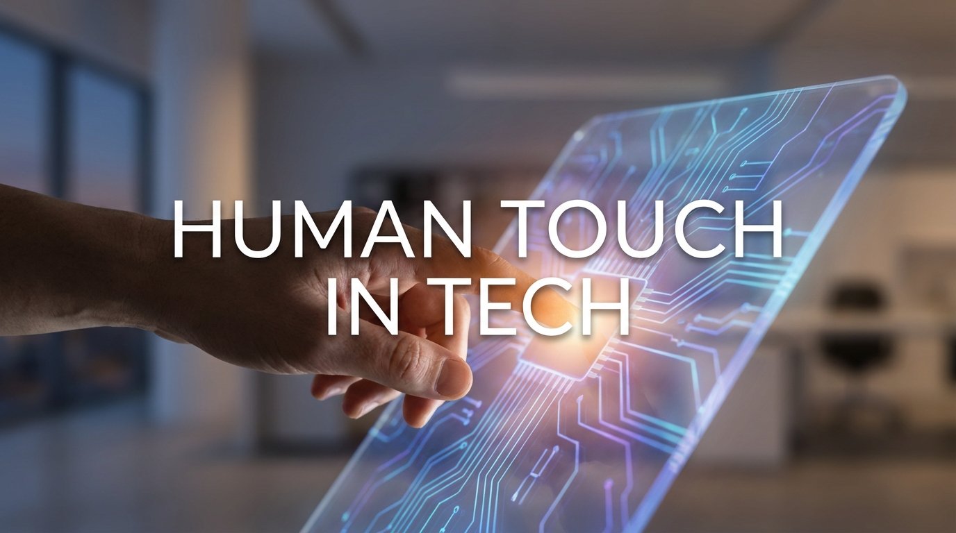 Why Human Touch Remains Crucial in a Tech-Driven Industry