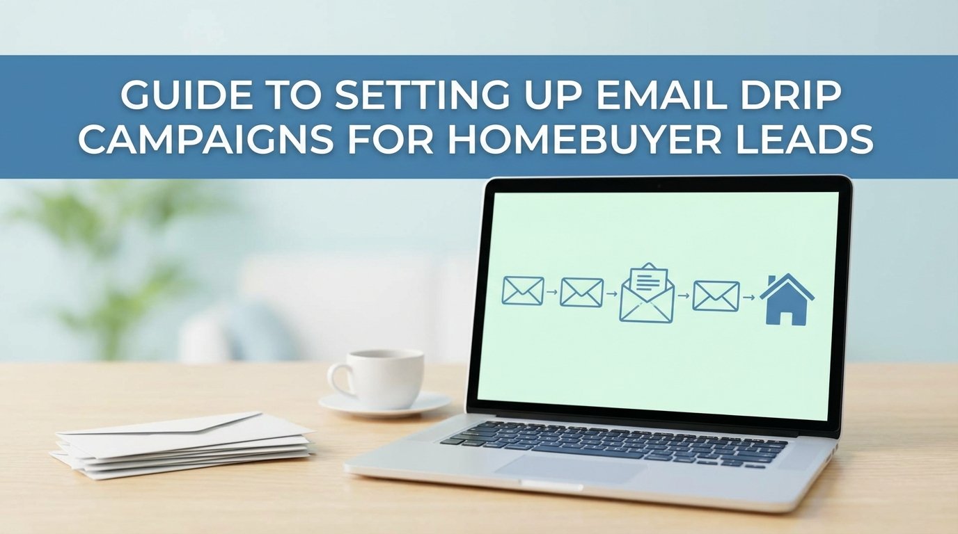Guide to Setting Up Email Drip Campaigns for Homebuyer Leads