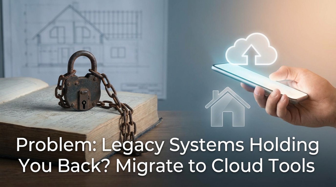 Problem: Legacy Systems Holding You Back? Migrate to Cloud Tools