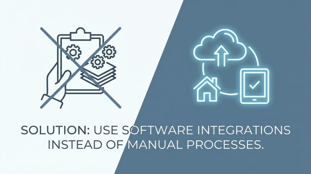 Solution: Use Software Integrations Instead of Manual Processes
