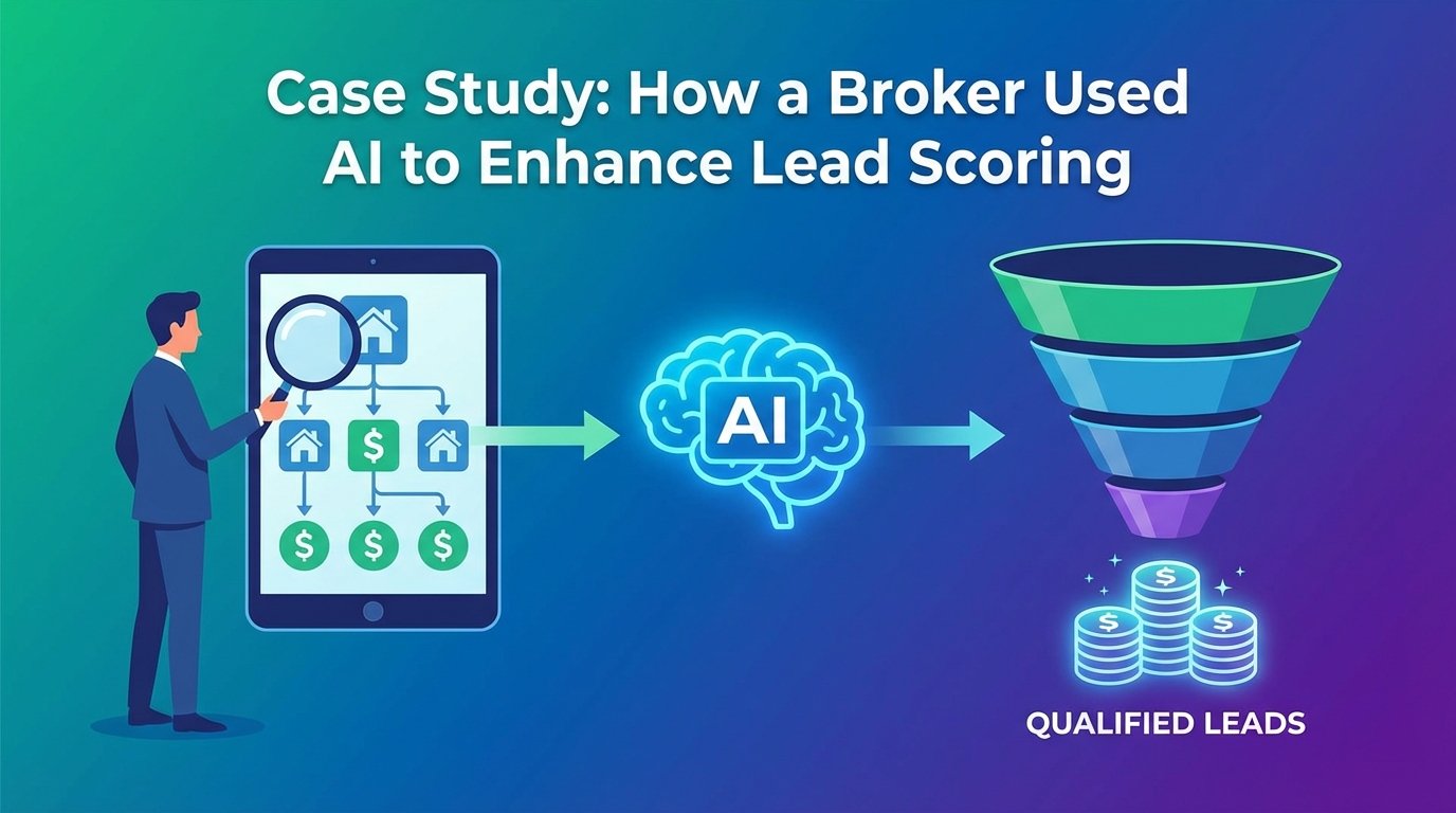 Case Study: How a Broker Used AI to Enhance Lead Scoring