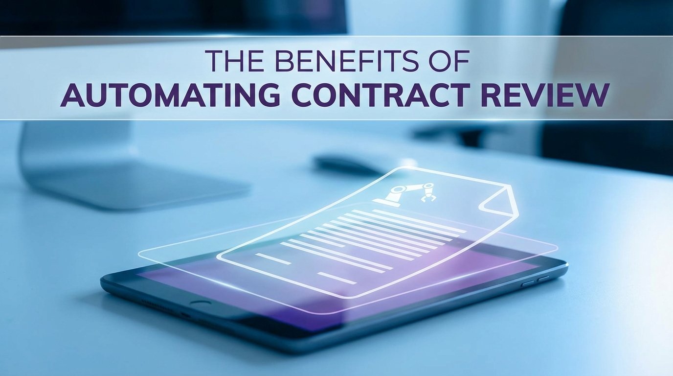 The Benefits of Automating Contract Review