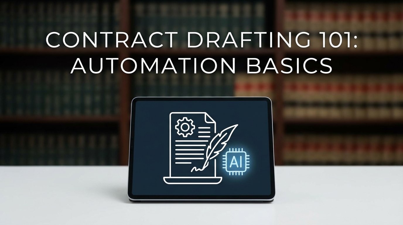 Contract Drafting 101: Automation Basics