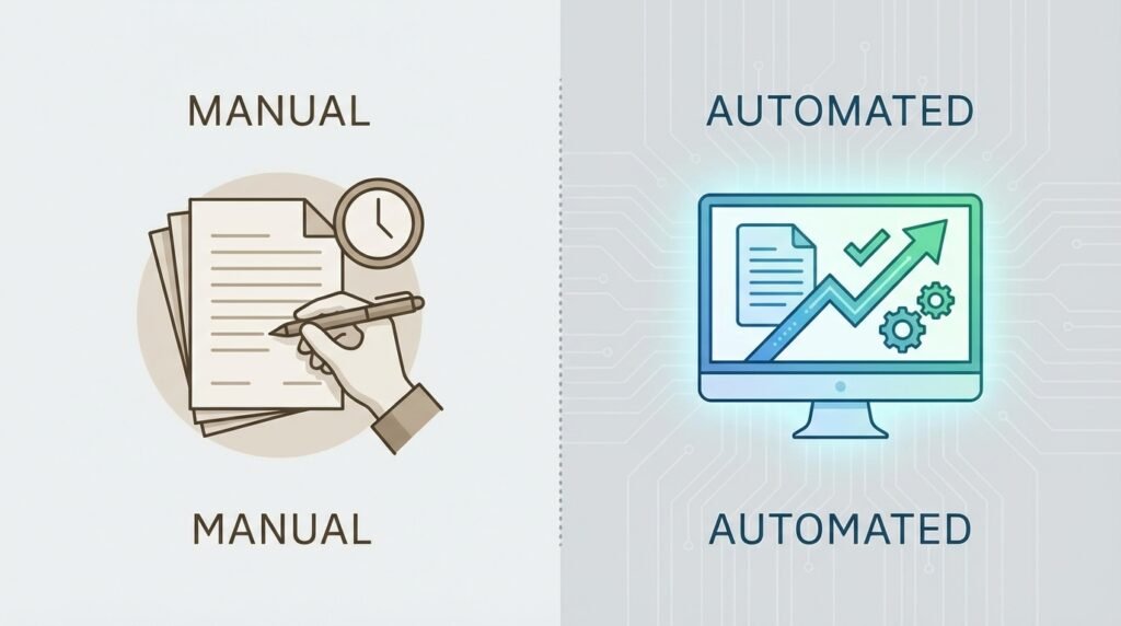 Manual vs Automated Document Drafting: A Comparison
