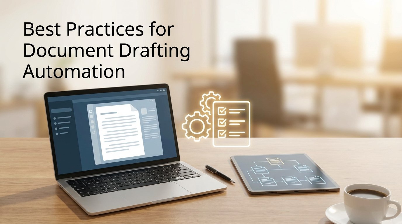 Best Practices for Document Drafting Automation