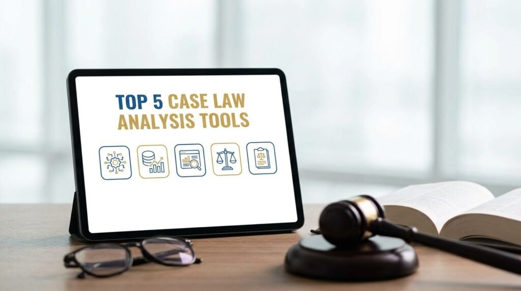 Top 5 Case Law Analysis Tools for Law Firms