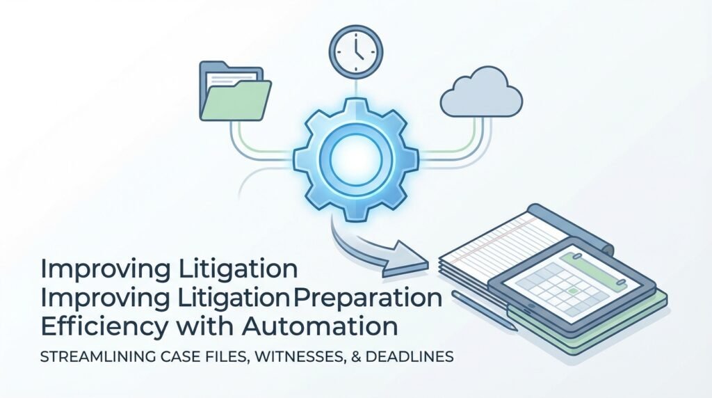 Improving Litigation Preparation Efficiency with Automation