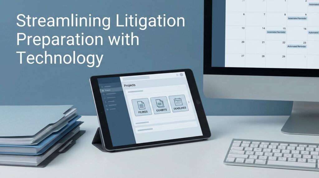 Streamlining Litigation Preparation with Technology