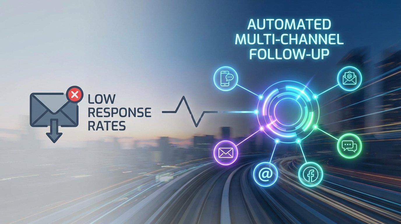 Problem: Low Response Rates? Solution: Automated Multi-Channel Follow-Up