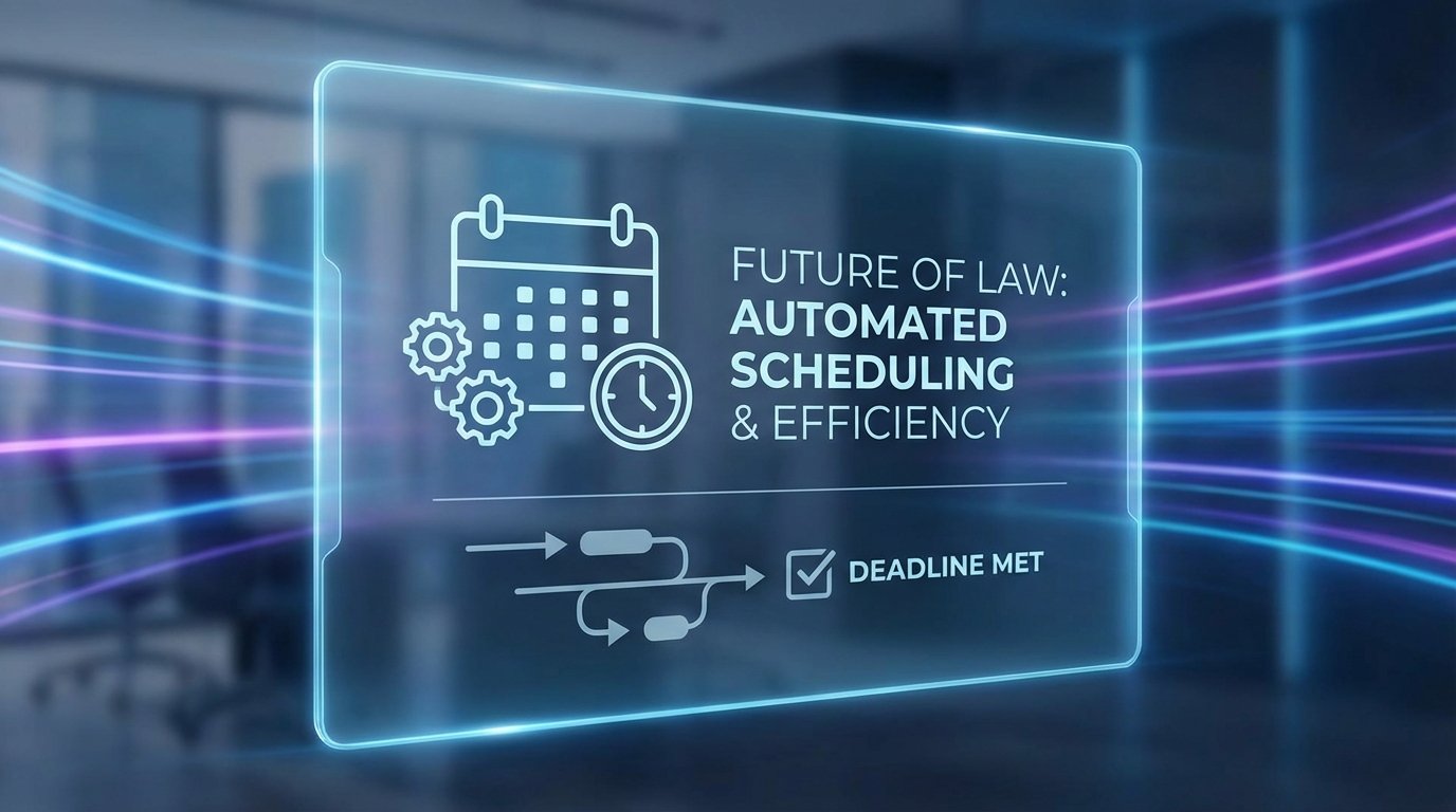 How Scheduling And Calendaring Automation Boosts Law Firm Efficiency