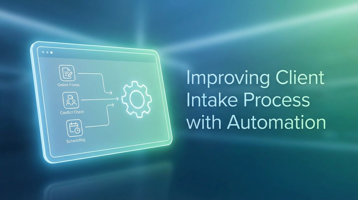Improving Client Intake Process with Automation