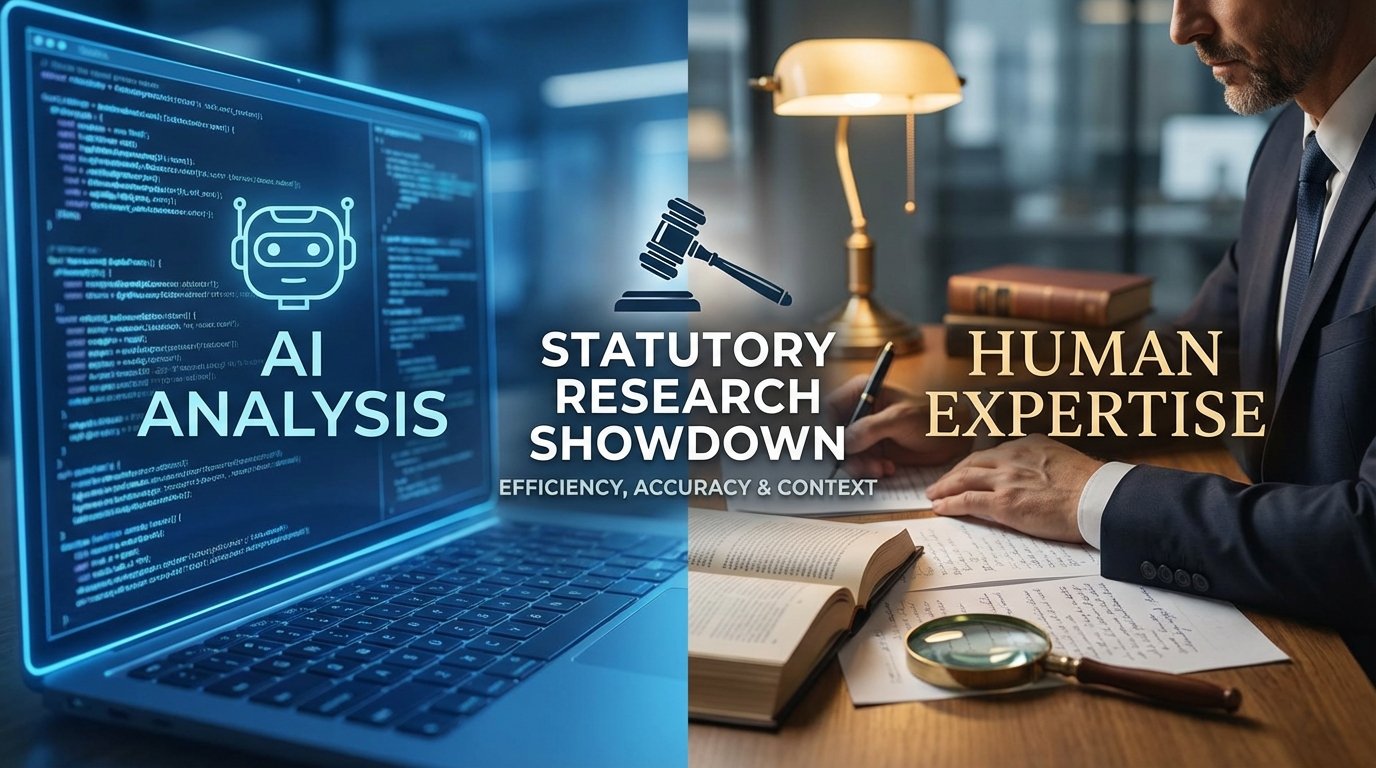AI vs Human: Statutory Research Showdown