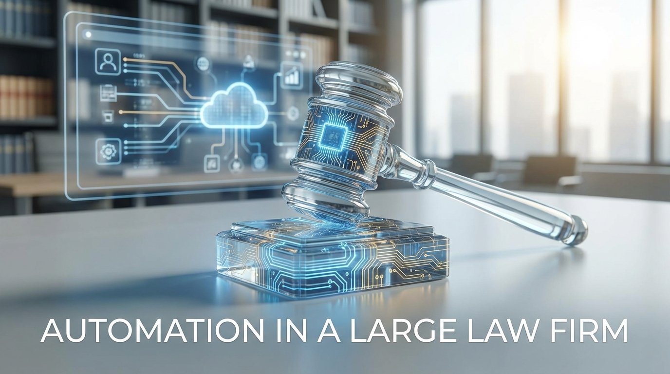 Case Study: Automation in a Large Law Firm