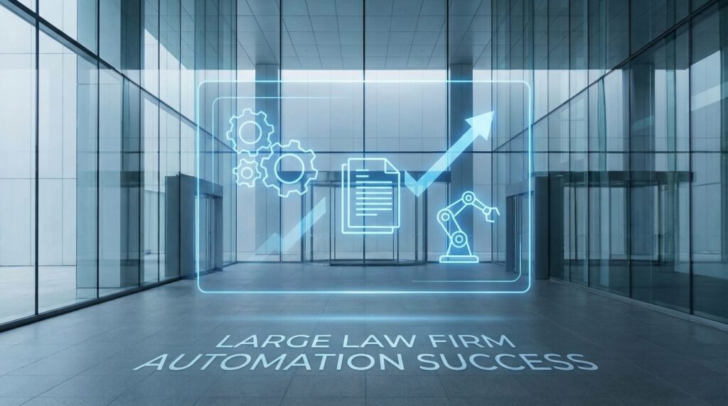 Large Law Firm Automation Success Story